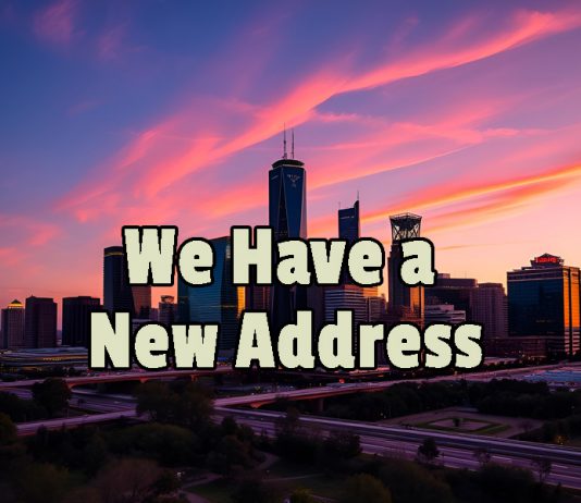 We Have a New Mailing Address